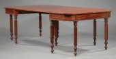 FEDERAL MAHOGANY TWO-PART DINI