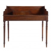 FEDERAL MAHOGANY WASH STAND WI