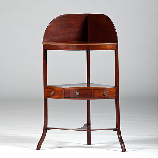 Federal Mahogany Washstand American