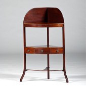 Federal Mahogany Washstand Ame