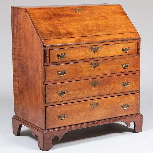 FEDERAL MAPLE SLANT FRONT DESK43