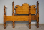 FEDERAL MAPLE TWIN BEDSTEAD, 1