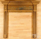 FEDERAL PAINTED MANTEL, EARLY