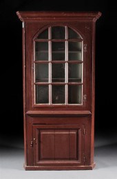 Federal painted wood glazed pa