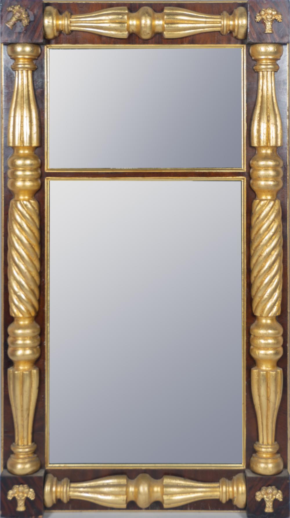 FEDERAL PARCEL-GILT MAHOGANY