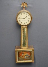FEDERAL PARTIAL GILT MAHOGANY