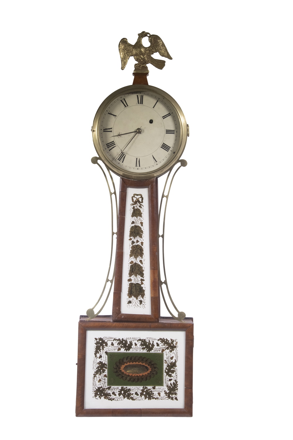 FEDERAL PERIOD BANJO CLOCK BY