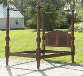 FEDERAL PERIOD CANOPY BED MADE