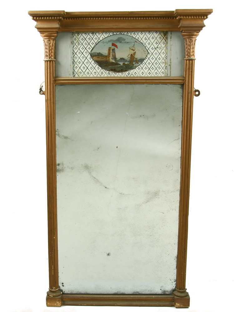 FEDERAL PIER MIRROR - Gilt Framed