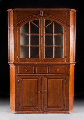 Federal pine glazed paneled do