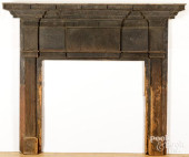 FEDERAL PINE MANTEL, EARLY 19T