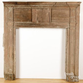 FEDERAL PINE MANTEL, EARLY 19T