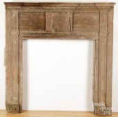 FEDERAL PINE MANTEL, EARLY 19T