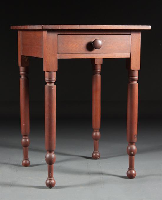 Federal pine single-drawer