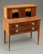 FEDERAL SATINWOOD INLAID MAHOG