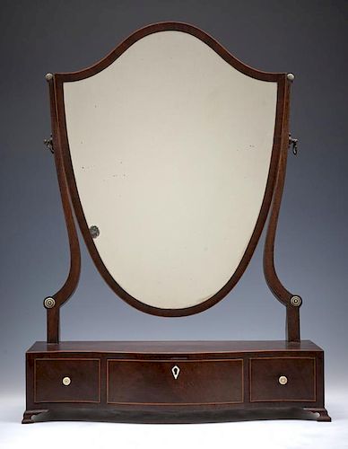 FEDERAL SHIELD BACK MAHOGANY