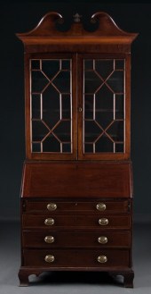 Federal stringer inlaid mahoga