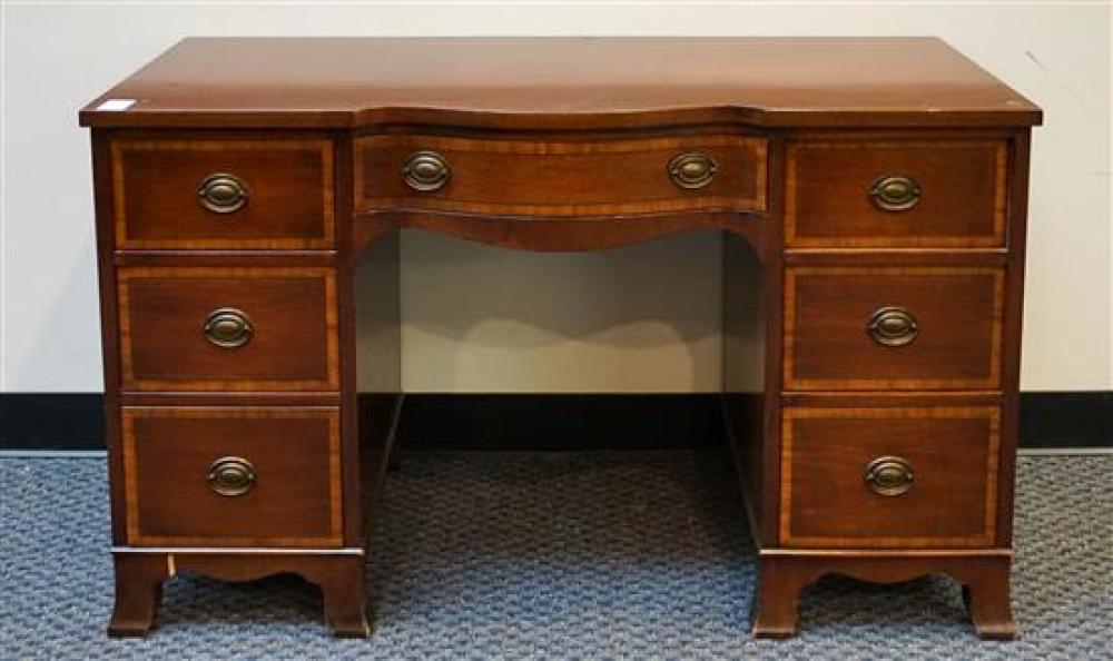 FEDERAL STYLE BANDED MAHOGANY