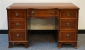 FEDERAL STYLE BANDED MAHOGANY
