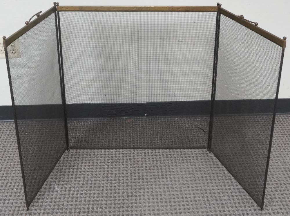 FEDERAL STYLE BRASS AND MESH