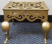FEDERAL STYLE BRASS HEARTH BEN