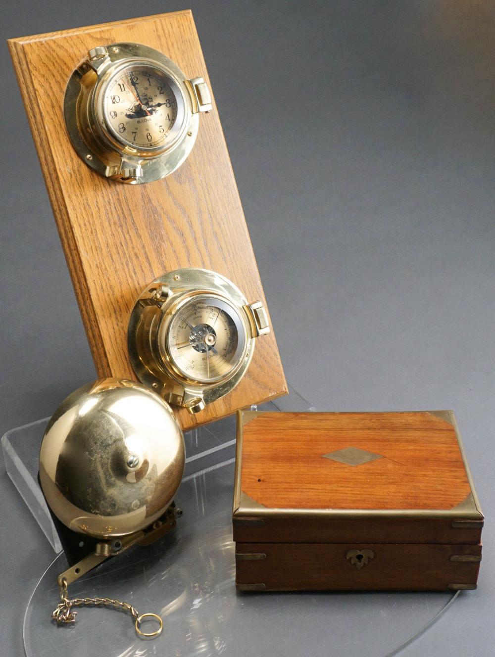 FEDERAL STYLE BRASS MOUNTED TEAK