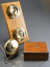 FEDERAL STYLE BRASS MOUNTED TE