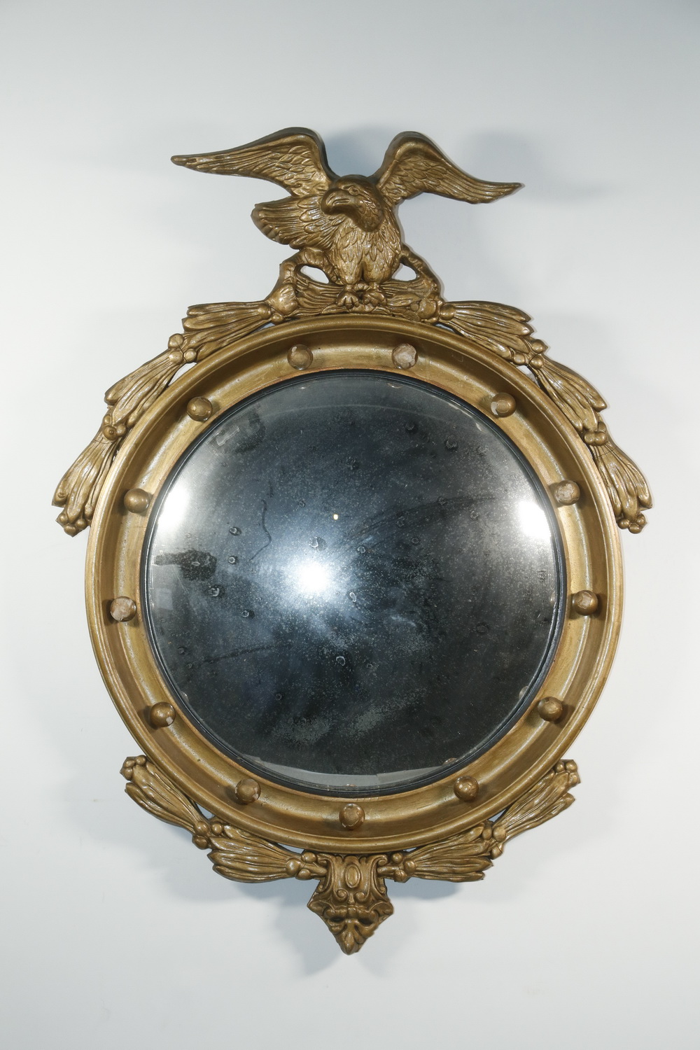 FEDERAL STYLE BULL'S-EYE MIRROR