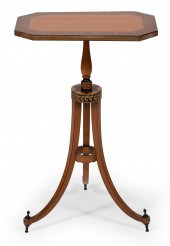 FEDERAL-STYLE CANDLESTAND LATE
