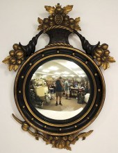 FEDERAL STYLE CARVED AND GILTW