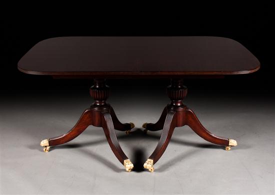 Federal style carved mahogany