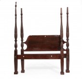 FEDERAL-STYLE CARVED MAHOGANY