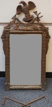 FEDERAL STYLE CARVED WALNUT FR