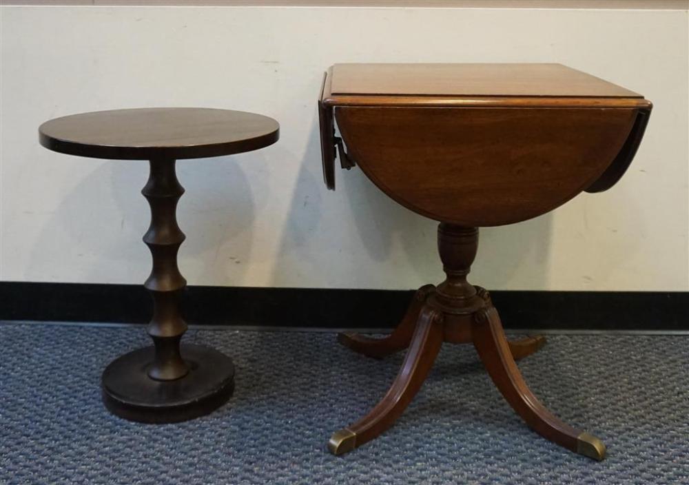 FEDERAL STYLE CHERRY DROP-LEAF SIDE