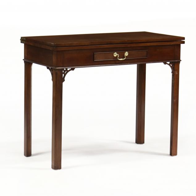 FEDERAL STYLE CHERRY GAME TABLE,
