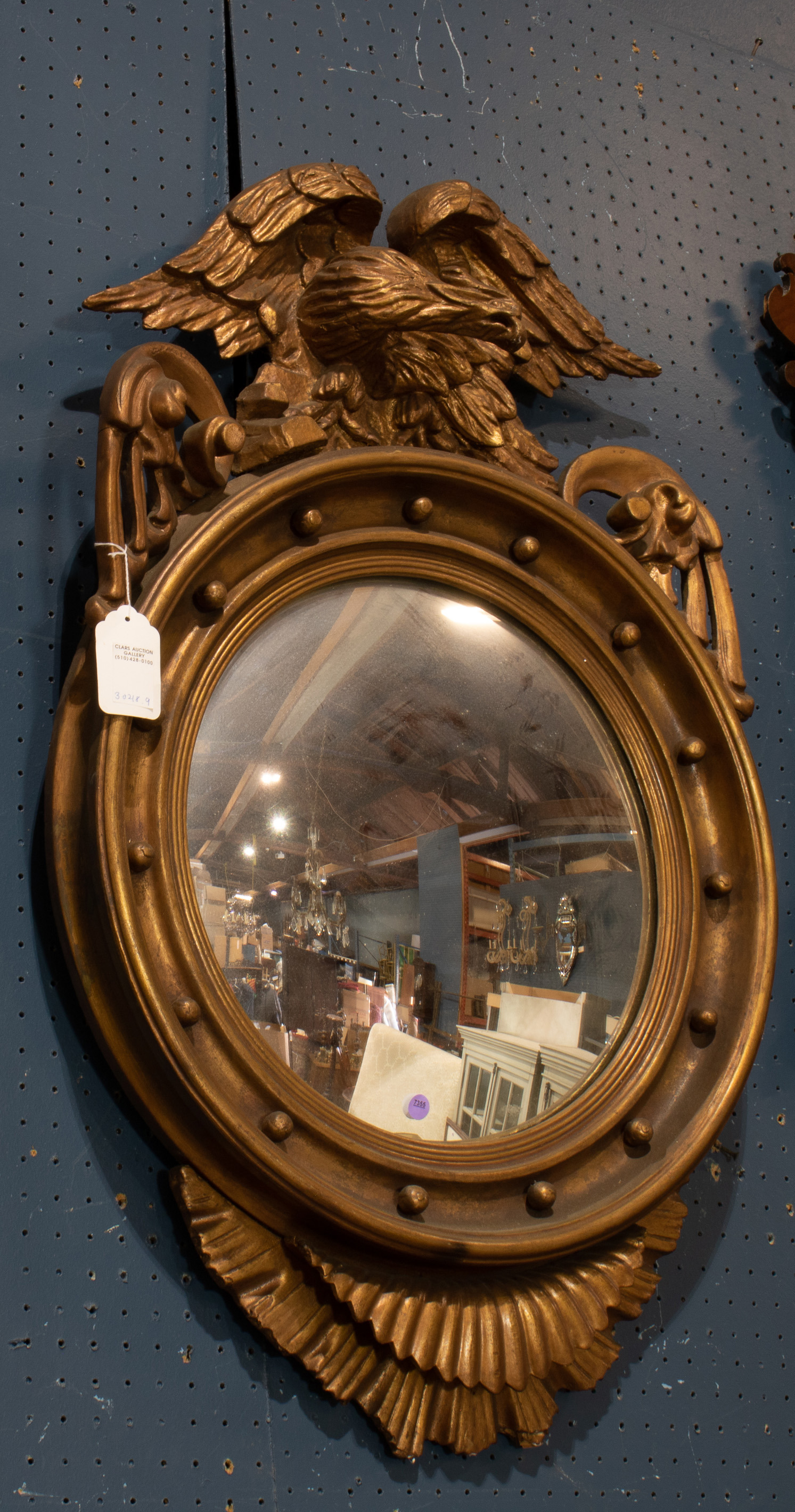FEDERAL STYLE CONVEX LOOKING