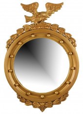 FEDERAL-STYLE CONVEX WALL MIRR