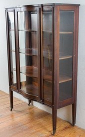 FEDERAL STYLE DISPLAY CABINETF