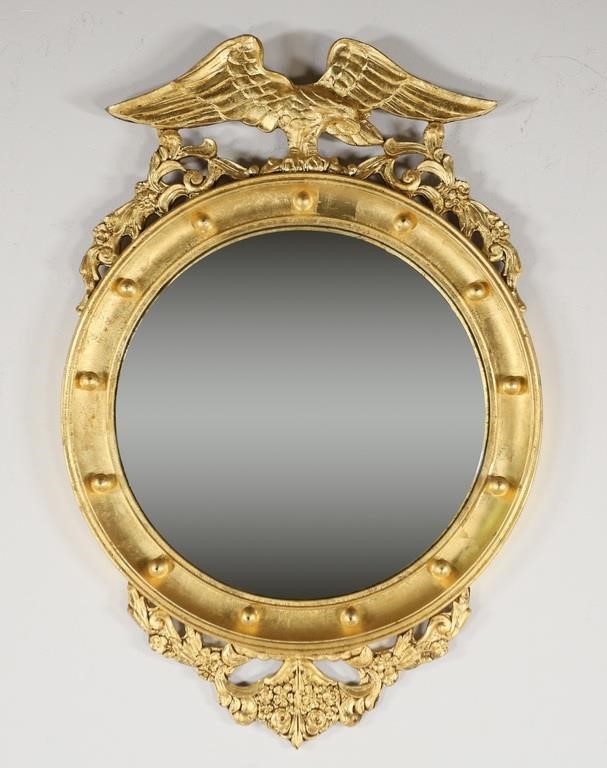 FEDERAL STYLE EAGLE GILDED BULLSEYE