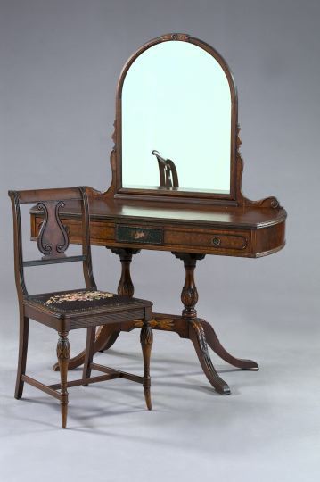 Federal-Style Figured Mahogany