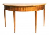 FEDERAL STYLE FIGURED MAPLE DE