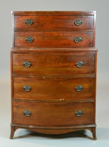 Federal Style Finch Five Drawer