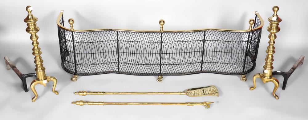 FEDERAL STYLE FIREPLACE SET