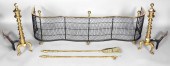 FEDERAL STYLE FIREPLACE SET IN