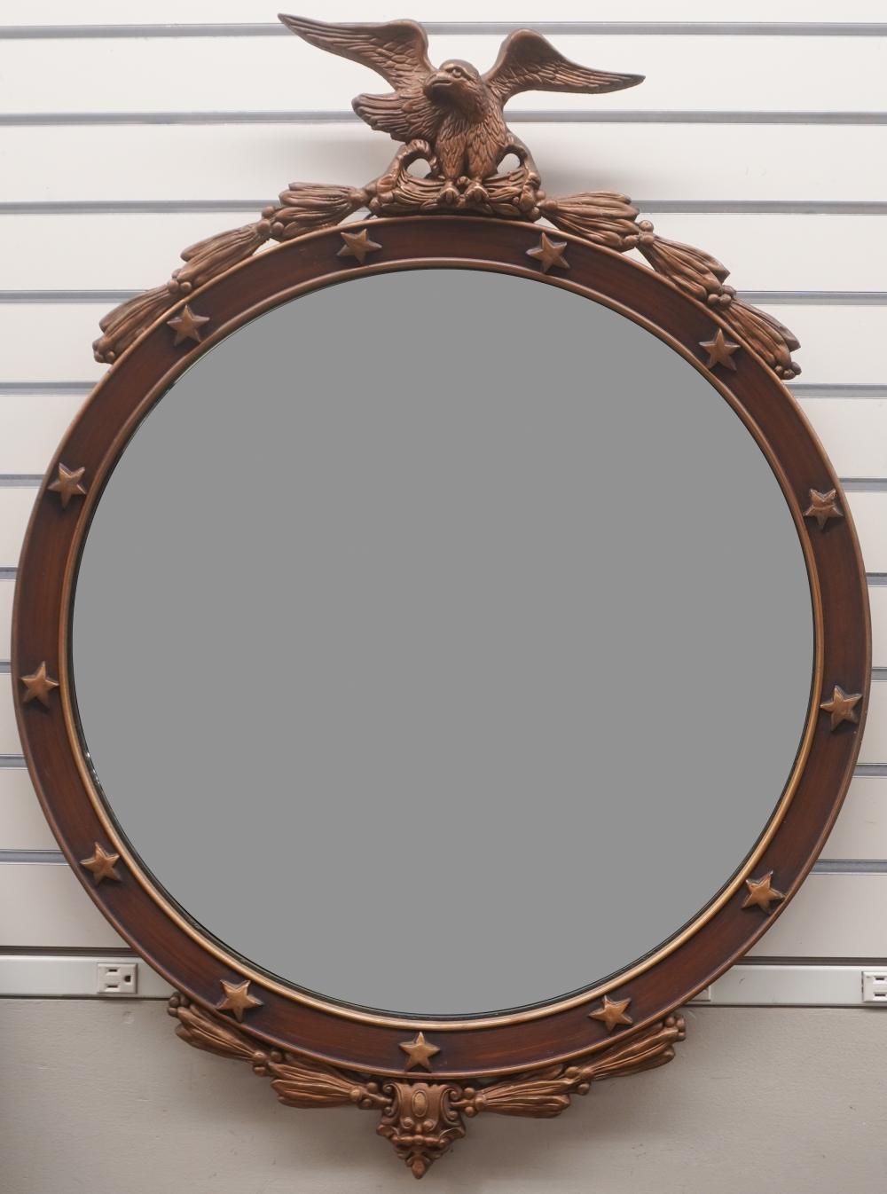 FEDERAL STYLE GESSOED MIRROR,