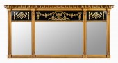 FEDERAL STYLE GILT & EGLOMISE