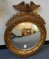 FEDERAL STYLE GILT GESSO 'EAGL