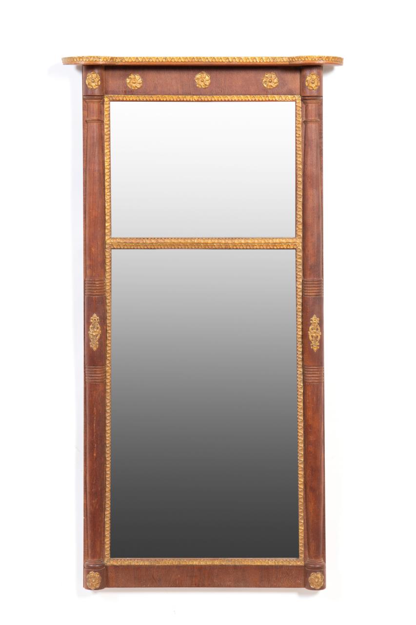 FEDERAL STYLE GILT & MAHOGANY