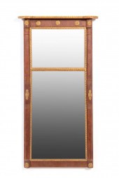 FEDERAL STYLE GILT & MAHOGANY