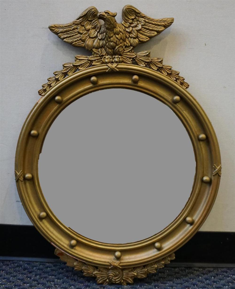 FEDERAL STYLE GILT PAINTED CARVED